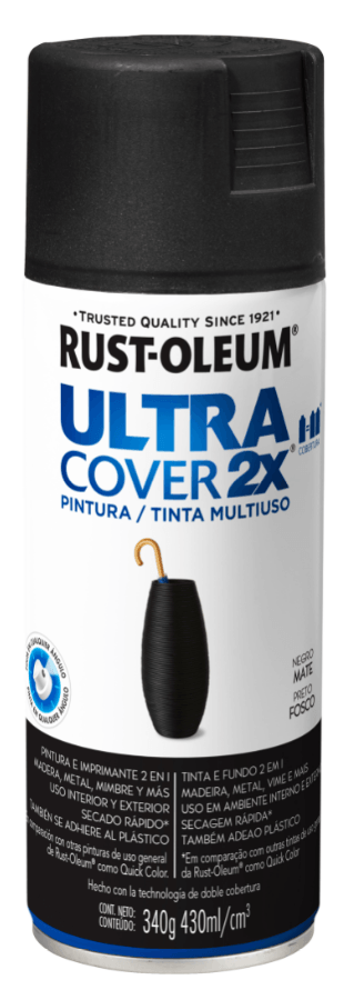 Ultra Cover 2X Pintura Multiuso en Aerosol Acabado Mate