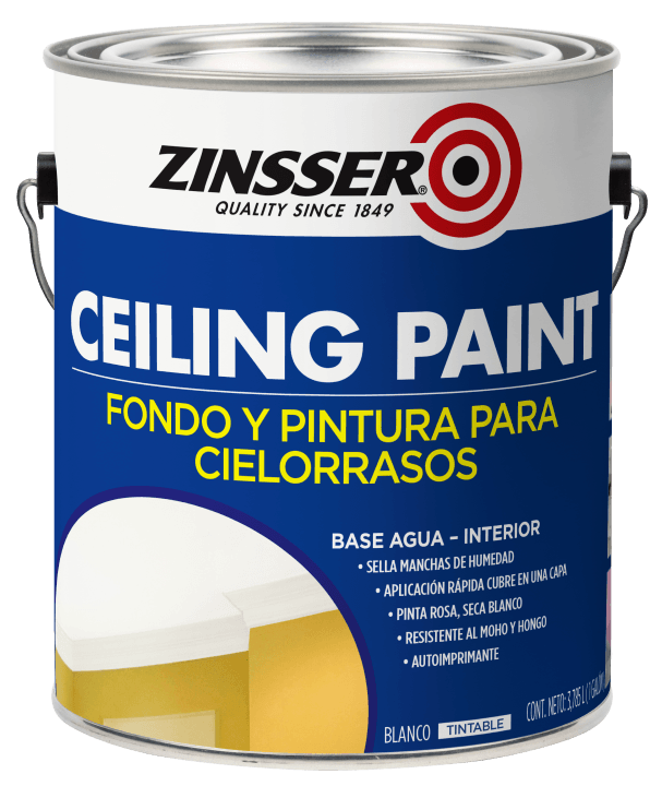 Zinsser Ceiling Paint - Fondo y Pintura para Cielorrasos