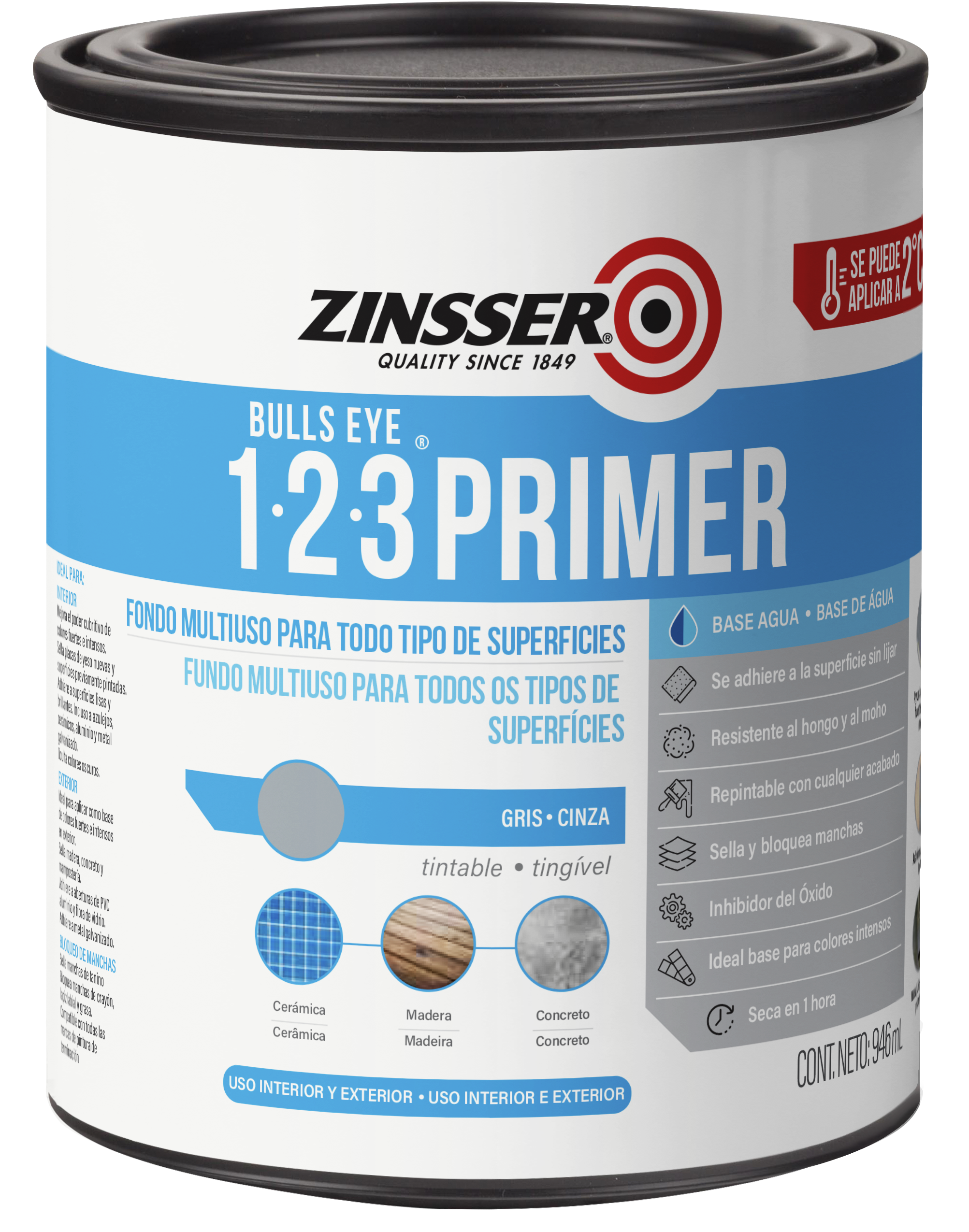 Zinsser 1-2-3 Primer Base Agua