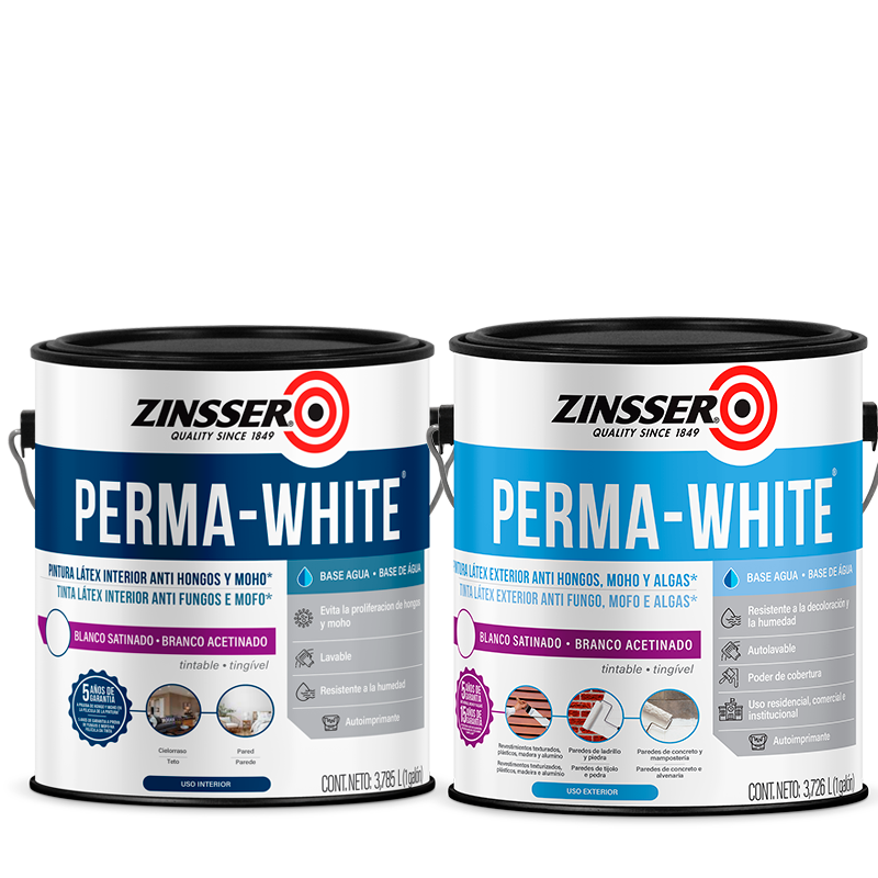 Zinsser Perma-White - Pintura Látex